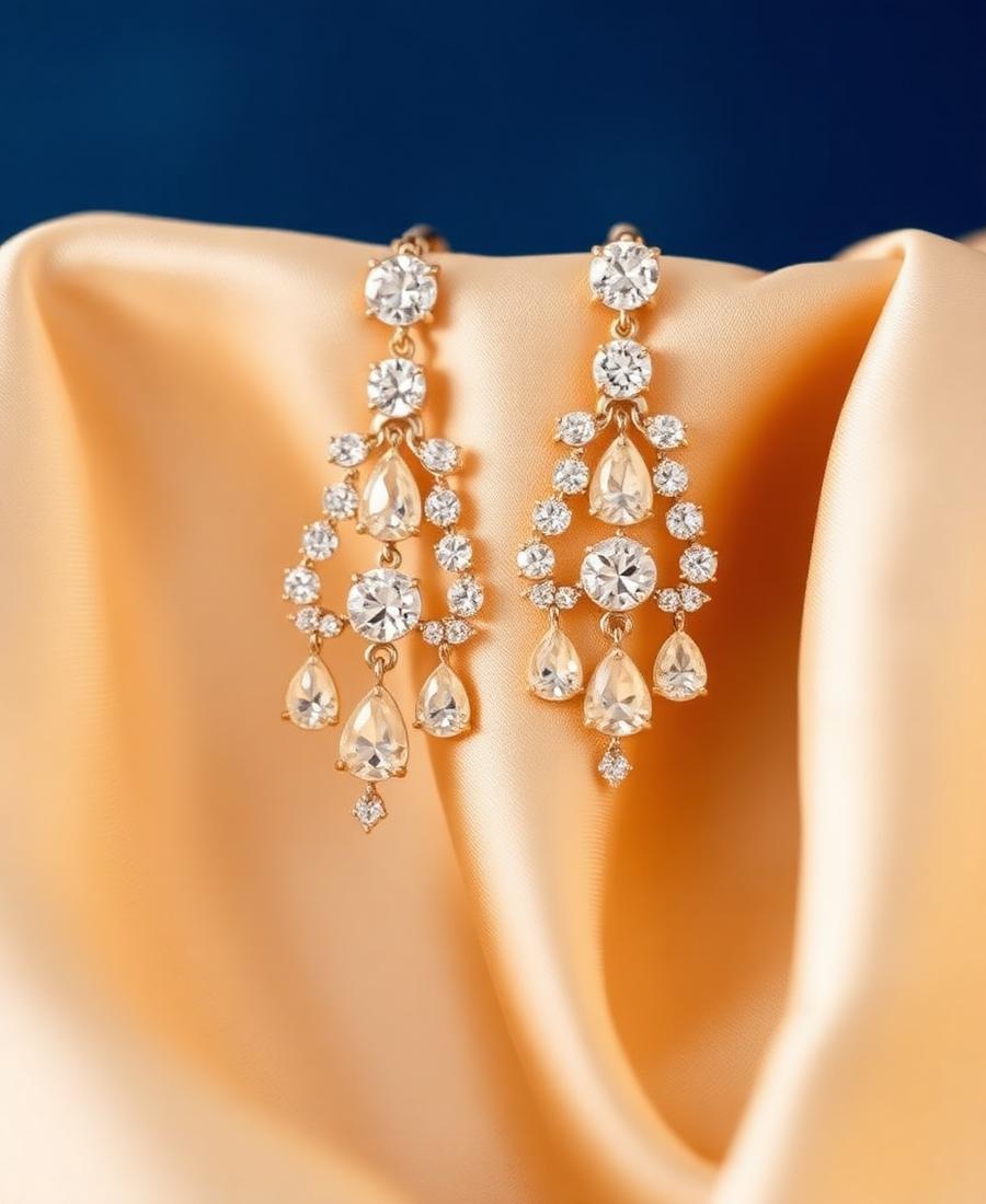 Chandelier Diamond Earrings